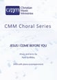Jesus I Come Before You SATB choral sheet music cover